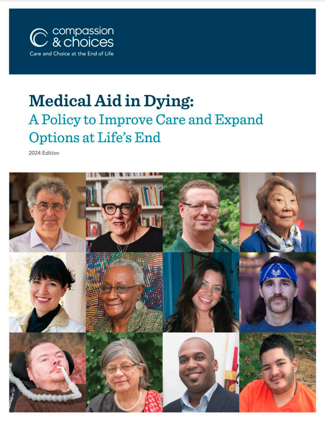 2024 Medical Aid in Dying Policy Book Cover